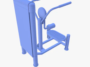 Multi hip machine 3D Model