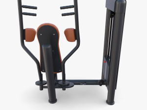 Pec deck machine 3Dモデル