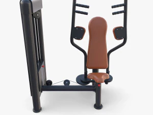 Pec deck machine 3D Model