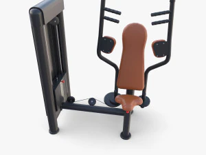 Pec deck machine 3D Model
