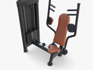 Pec deck machine 3D Model