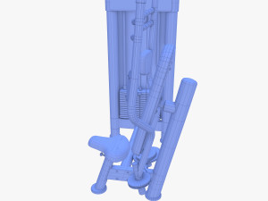 Pec deck machine 3Dモデル