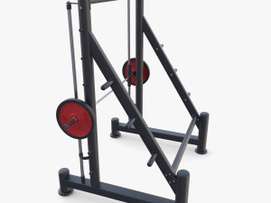 Smith machine 3D 模型
