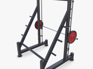 Smith machine 3D 模型