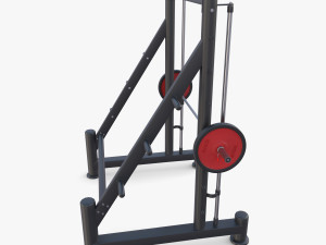 Smith machine 3D 模型