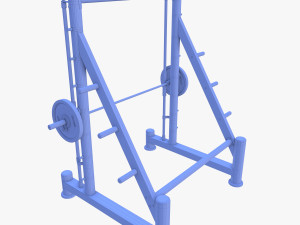 Smith machine 3D 模型