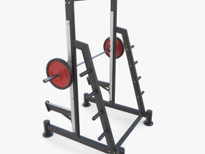 Kniebeugenst&auml;nder 3D Modell