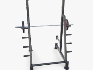 Kniebeugenst&auml;nder 3D Modell