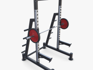 Squat rack 3D-Modell