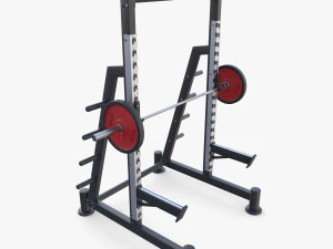 Kniebeugenst&auml;nder 3D Modell