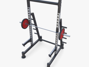 Squat rack 3D-Modell