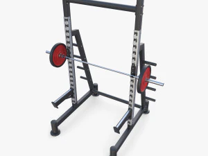 Kniebeugenst&auml;nder 3D Modell