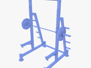 Kniebeugenst&auml;nder 3D Modell