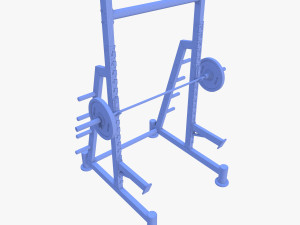 Squat rack 3D-Modell
