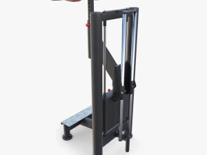 Standing calf machine 3D Model
