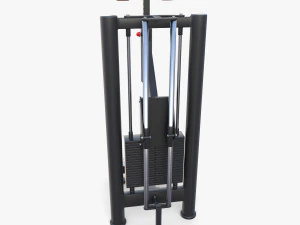 Standing calf machine 3D Model