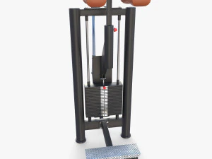 Standing calf machine 3D Model