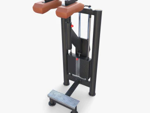 Standing calf machine 3D Model