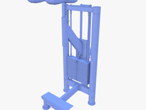 Standing calf machine 3D Model