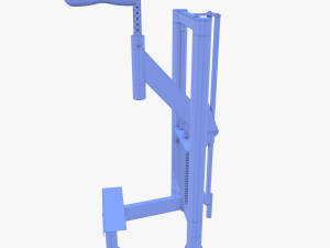 Standing calf machine 3D Модель