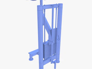 Standing calf machine 3D Model