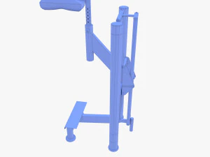 Standing calf machine 3D Model