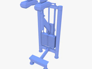 Standing calf machine 3D Model