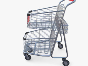 Shopping cart v3 Modello 3D
