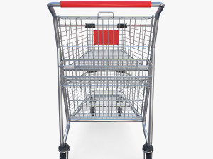 Shopping cart v3 Modello 3D
