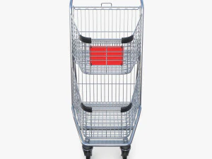 Shopping cart v3 3D Model