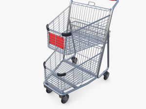 Shopping cart v3 Modello 3D