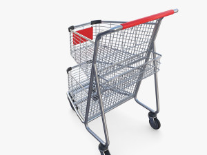 Shopping cart v3 Modello 3D