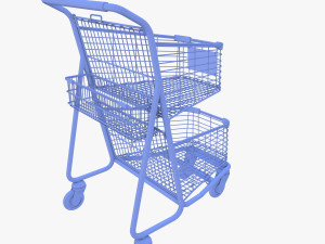 Shopping cart v3 Modello 3D