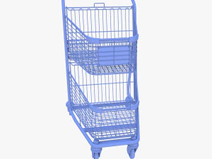 Shopping cart v3 3D Model