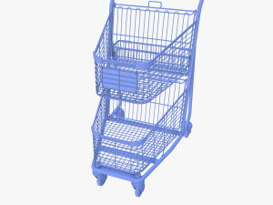 Shopping cart v3 Modello 3D