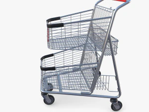 Shopping cart v4 3D Model