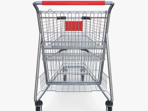 Shopping cart v4 3D Model