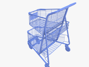 Shopping cart v4 Model 3D