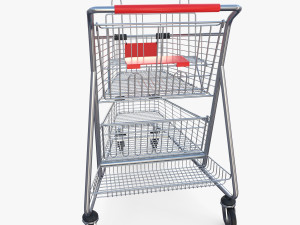 Shopping cart v14 3D Model