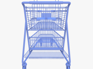 Shopping cart v14 3D Model