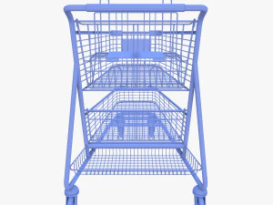Shopping cart v14 3D Model