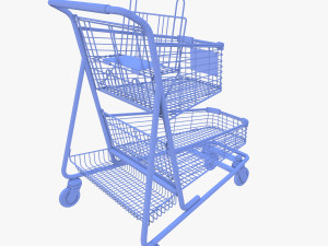 Shopping cart v14 3D Model