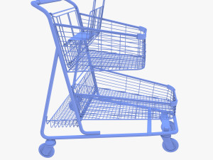 Shopping cart v14 3D Model