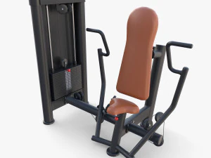 Mesin dada vertikal Model 3D