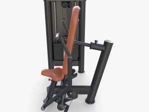 Vertical chest machine 3D 模型