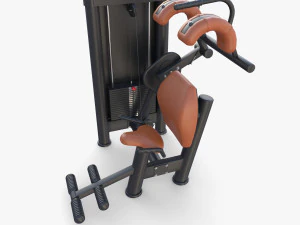 Upper ab machine 3D Model