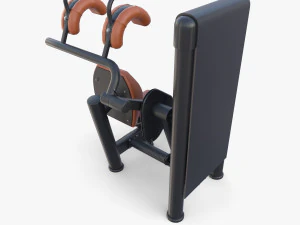 Upper ab machine 3D Model