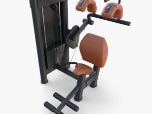 Upper ab machine 3D Model