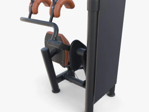 Upper ab machine 3D Model