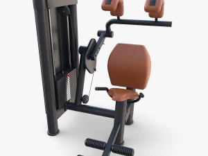 Upper ab machine 3D Model